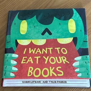 3/$11 Kids Book- “I Want to Eat Your Books”